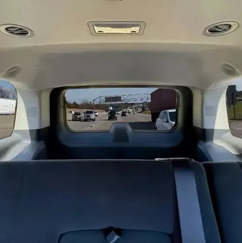 Angel View Wide Rearview Mirror – Reduces Blind Spots & Installs in Seconds