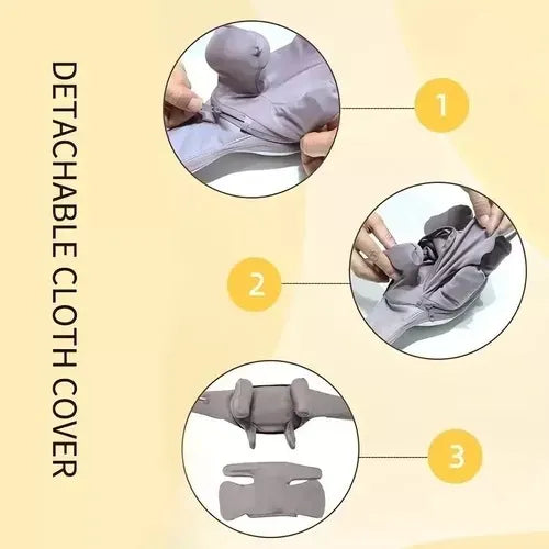 Electric Shiatsu Neck & Shoulder Massager with Heat – Deep-Kneading Back Massager Wrap