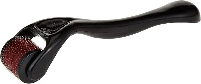 Professional 0.5mm Derma Roller for Face & Beard Growth – Skin Rejuvenation & Hair Stimulation