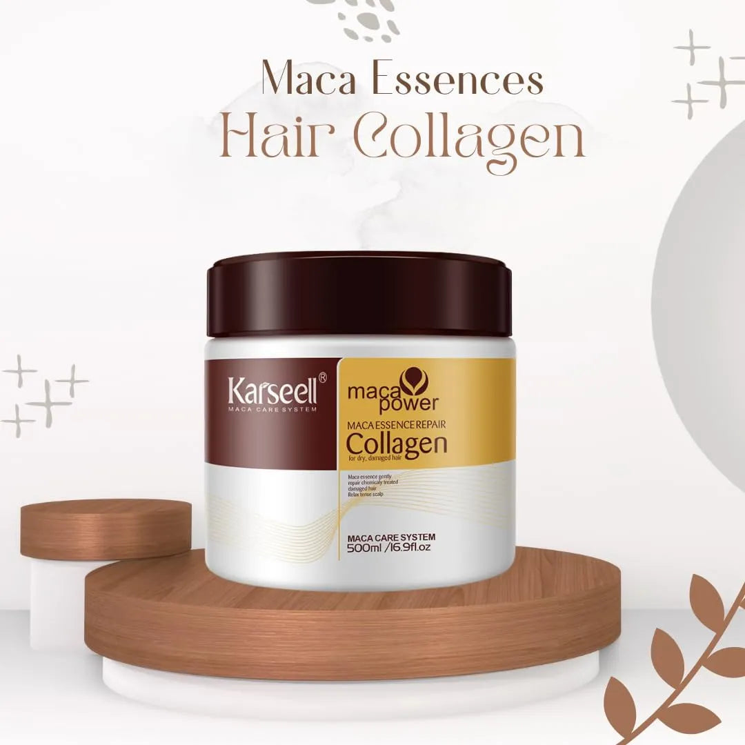 Karseell Collagen Deep Repair Hair Mask- Smooth & Strong – 500 ml