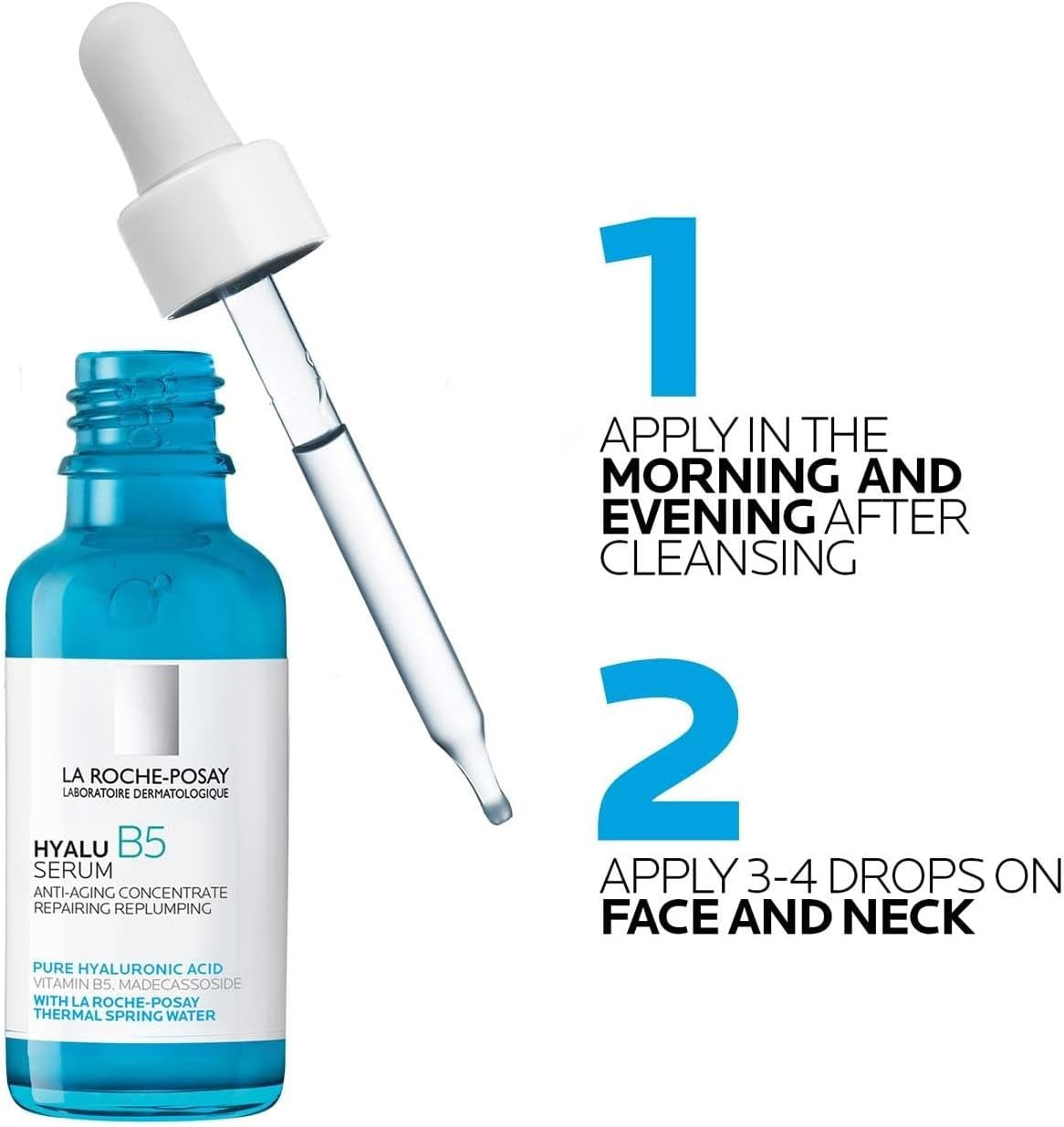 La Roche-Posay Hyalu B5 Anti-Aging Serum – Hydrating, Plumping & Repairing for Sensitive Skin 30ml