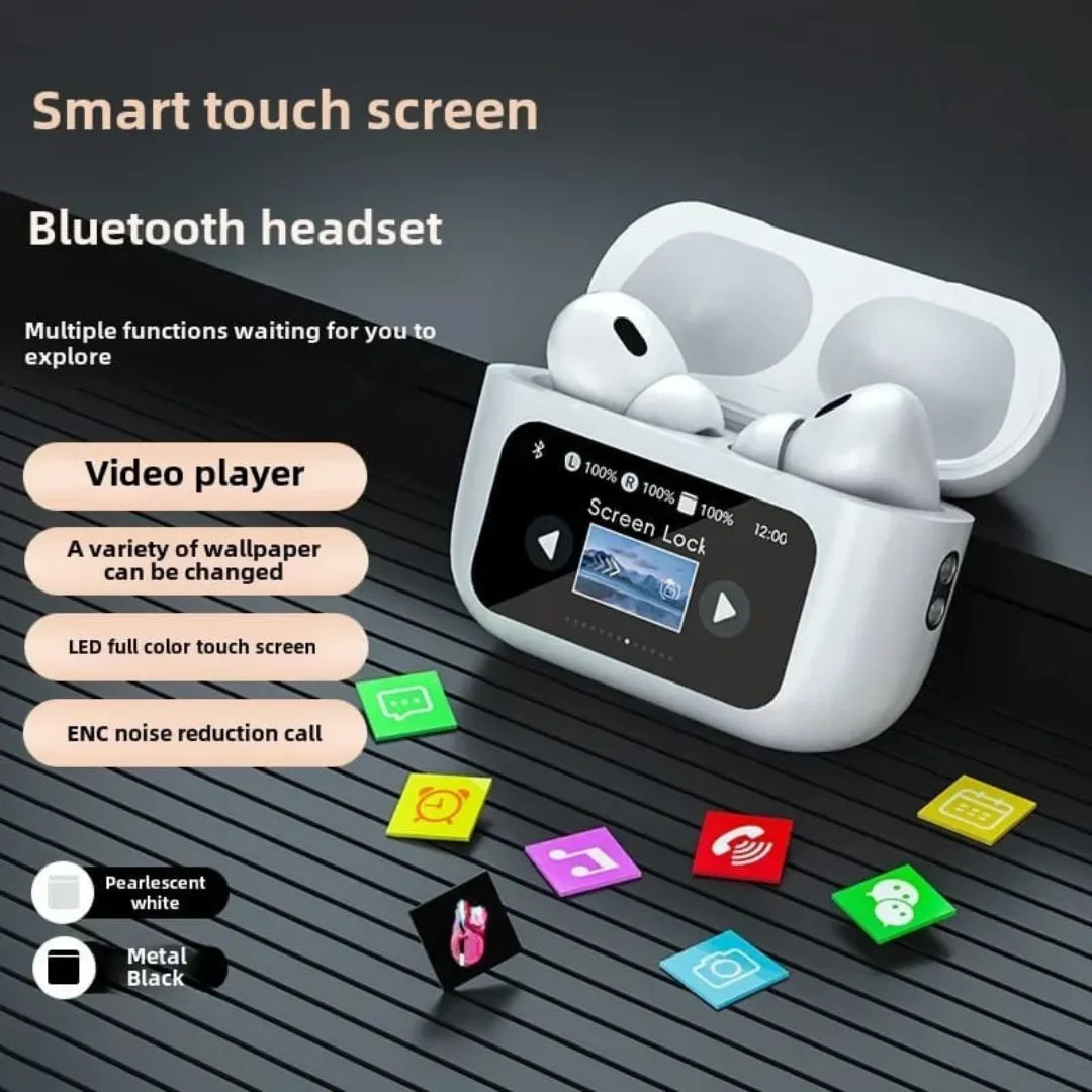 Smart BT 5.0 Headset with Touch, Color & Clear Sound
