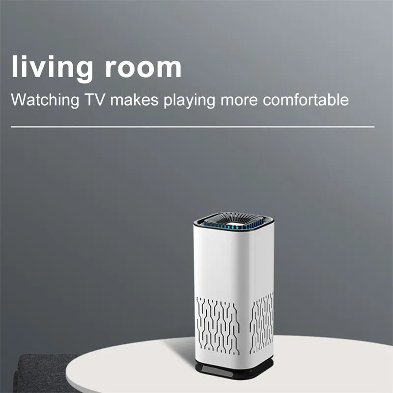 Car Air Purifier Portable Negative Ion Generator Remove Formaldehyde Dust Smoke Air Freshen Washer For Home Car