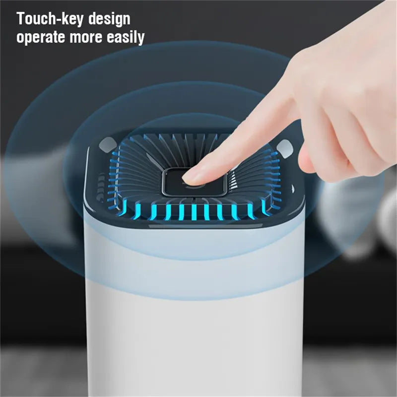 Car Air Purifier Portable Negative Ion Generator Remove Formaldehyde Dust Smoke Air Freshen Washer For Home Car