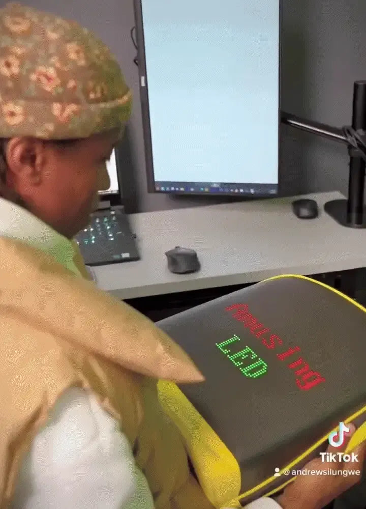 Smart LED Display Backpack