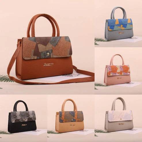 Suede Women Handbag