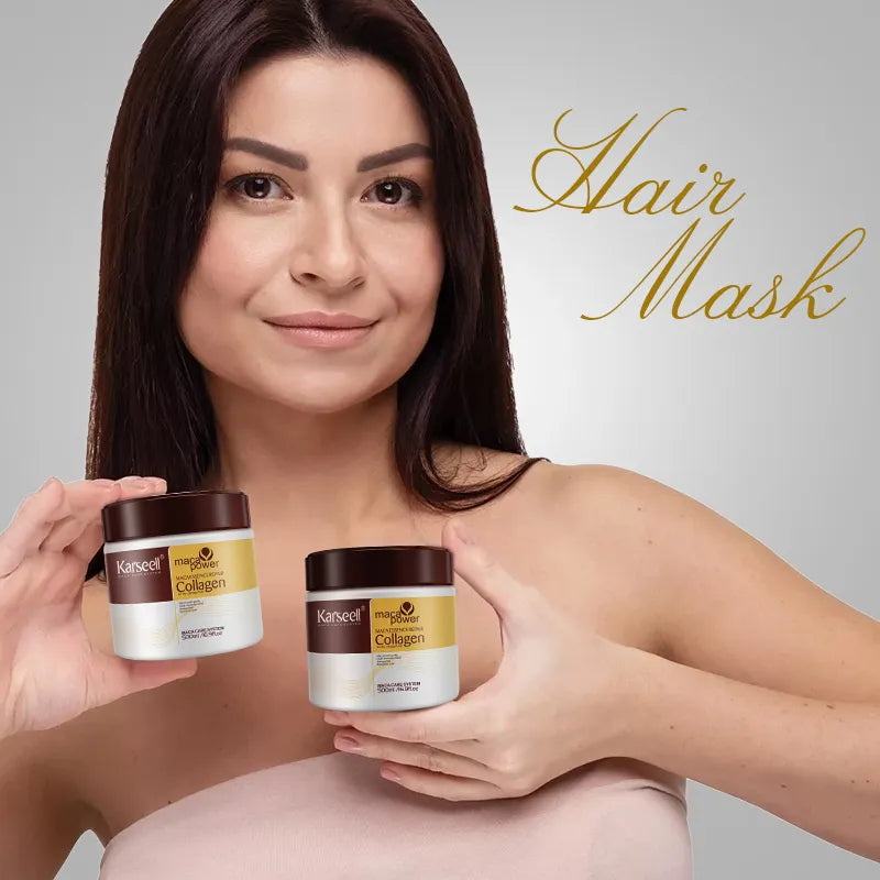 Karseell Collagen Deep Repair Hair Mask- Smooth & Strong – 500 ml
