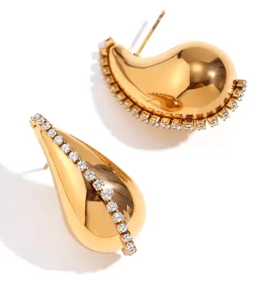 Elegant Drop Titanium Jewelry