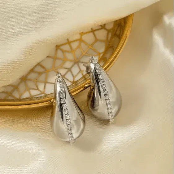 Elegant Drop Titanium Jewelry