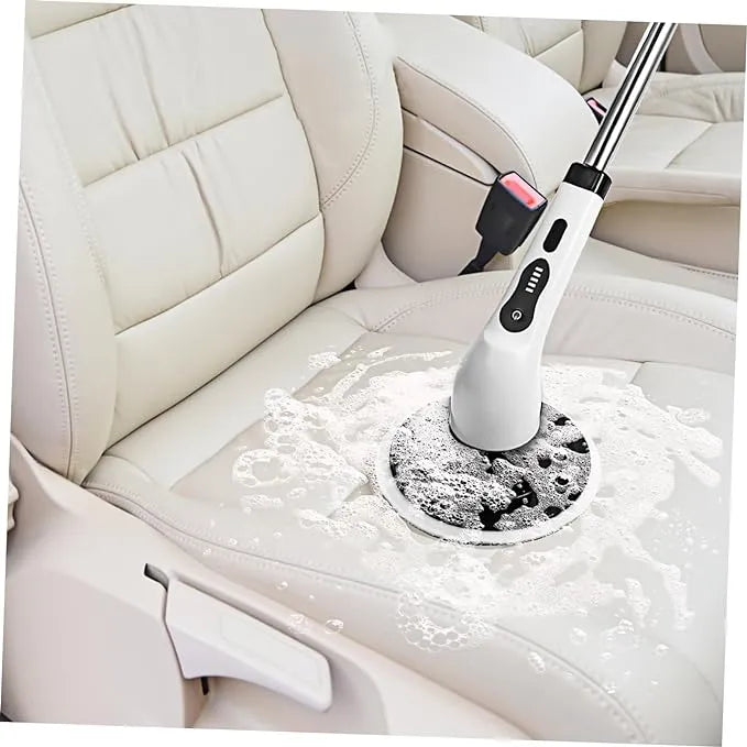 Electric Spin Scrubber With 9 in 1 Replaceable Brush Head