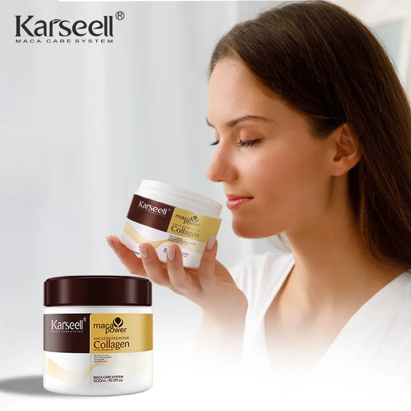 Karseell Collagen Deep Repair Hair Mask- Smooth & Strong – 500 ml
