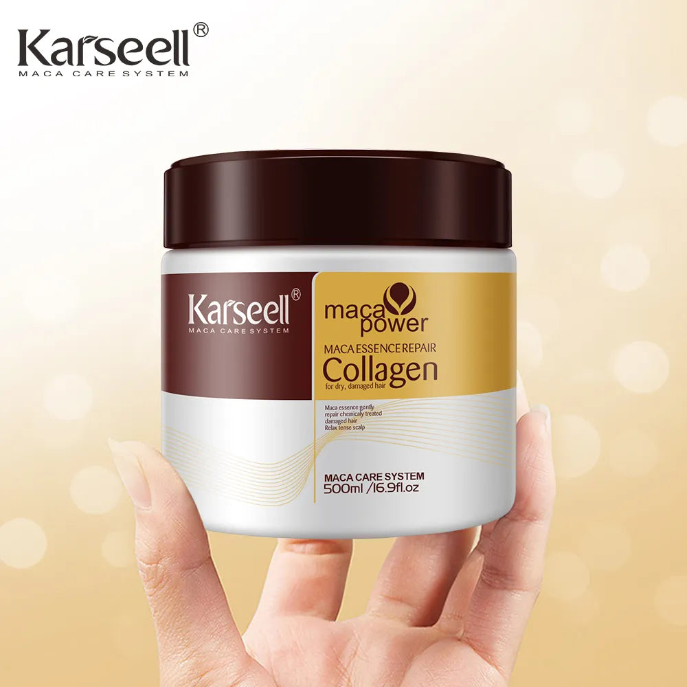Karseell Collagen Deep Repair Hair Mask- Smooth & Strong – 500 ml